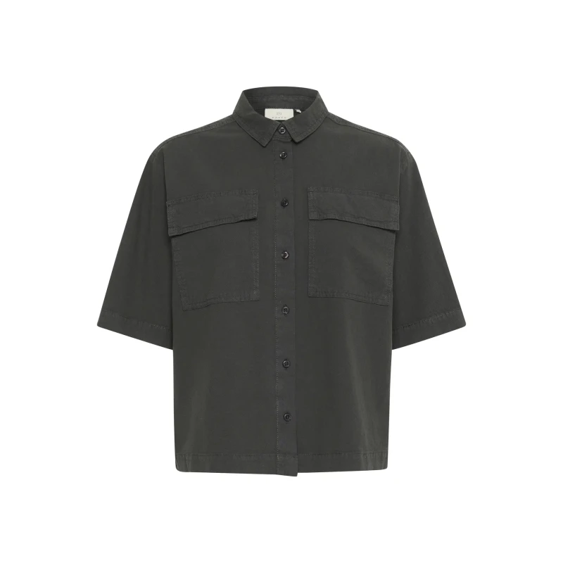 Image of Kaffe Womens overshirt KAFFE Naya Noir Female 36