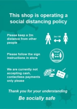 Image of Social distancing C-RPVC (148x210mm)