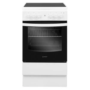 Image of Indesit IS5V4KHW 50cm Electric Cooker