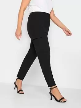 Image of Yours Tailored Scuba Pocket Trouser - Black, Size 18, Women