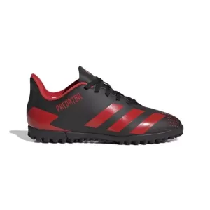 Image of Adidas Junior Predator 20.4 Astro Turf Football Boot, Red, Size 4