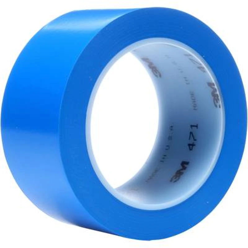 Image of 3M 3M 471F 471BL50 PVC tape Blue (L x W) 33 m x 50 mm 471BL50