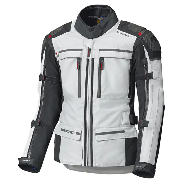 Image of Held Atacama Top Gore-Tex Jacket Gray Red M