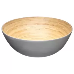 Image of Rack & Rail Company Salad Bowl 25cm Bamboo Grey