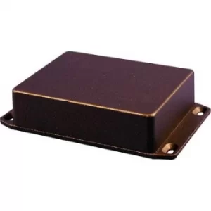 Image of Hammond Electronics 1590BX2FLBK 1590BX2FLBK Universal enclosure 254 x 70 x 34.5 Aluminium Black (RAL 9005)