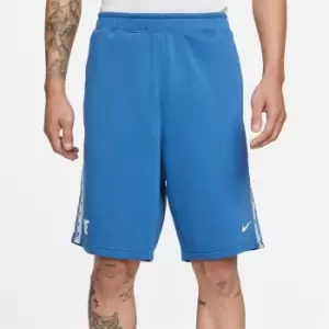 Image of Nike Sportswear Repeat Fleece Shorts Mens - Blue