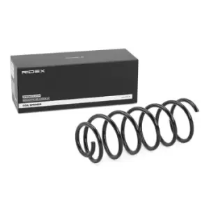 Image of RIDEX Coil spring VW 188C0352 1J0411105AF,357411105AA Suspension spring,Springs,Coil springs,Coil spring suspension,Suspension springs