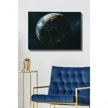 Image of Kanvas Tablo (70 x 100) - 71 Multicolor Decorative Canvas Painting