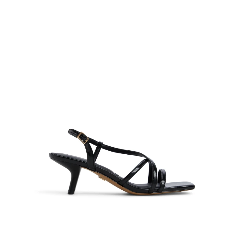 Image of Aldo Womens Lendacan Heeled Sandals Black female 4 (37)