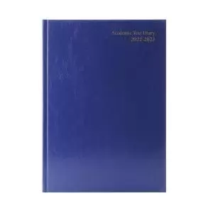 Image of Academic Diary Week To View A4 Blue 2023-2024 KF3A4ABU23 KF3A4ABU23