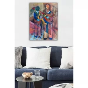 Image of 1541754509-5070 Multicolor Decorative Canvas Painting