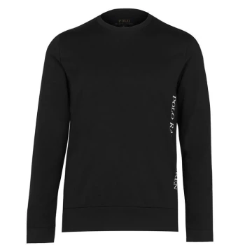 Image of Polo Ralph Lauren Long Sleeve Logo T-Shirt - Polo Black