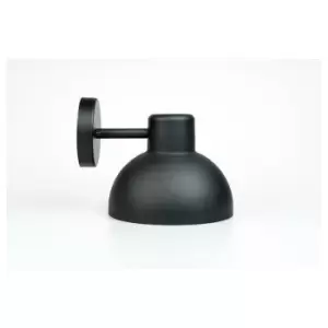 Image of Dyberg Larsen Lighting - Dyberg Larsen Hadsten Dome Wall Lamp Black IP44