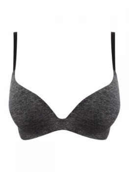 Image of b.temptd B.splendid wire free push up bra Grey