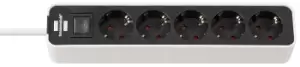 Image of Brennenstuhl 1153250020 power extension 1.5 m 5 AC outlet(s)...