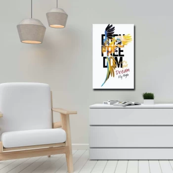 Image of 45702019C - 019 Multicolor Decorative Canvas Painting