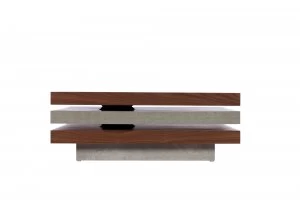 Image of Linea Oxford Revolving Slab Coffee Table Grey