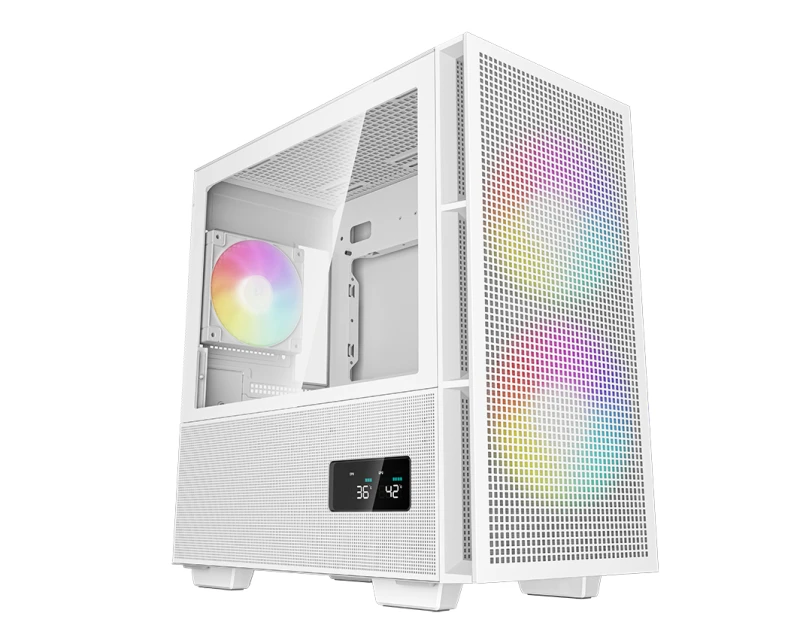 Image of Deepcool DeepCool R-CH360-WHAPE3D-G-1 computer case Micro Tower White R-CH360-WHAPE3D-G-1