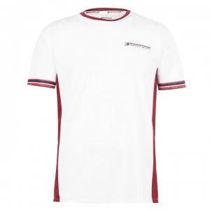 Image of Tommy Sport Tape T Shirt - PVH White