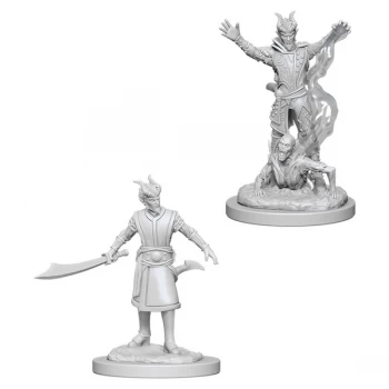 Image of D&D Nolzur's Marvelous Unpainted Miniatures - Male Tiefling Warlock