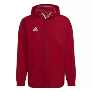 Image of adidas ENT22 Rain Jacket Mens - Red