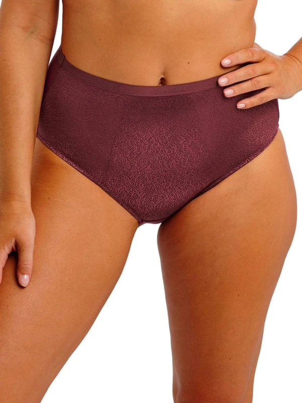 Image of Fantasie Womens Demure Full Brief in Red Size: 10 Red Female 10