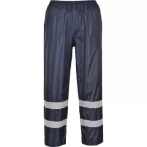 Image of Portwest Classic Iona Waterproof Rain Trousers Navy S 31"