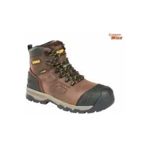 Image of Bulldozer Pro-Comfort Safety Boots Brown uk 7 eur 41 - DEWBULLBR7