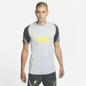 Image of Nike Liverpool European Strike Top 2021 2022 Mens - Grey