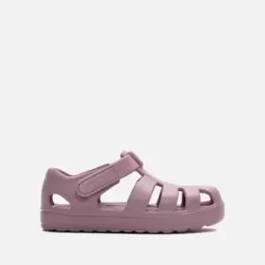 Image of Clarks Kids Move Kind Sandals - Dusty Pink - UK 12 Kids