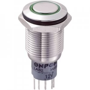 Image of TRU COMPONENTS LAS2GQF 11ZEG12VSP Tamper proof pushbutton 250 V AC 3 A 1 x OnOn latch