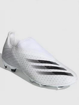 Image of Adidas Mens X Laceless Ghosted.3 Firm Ground Football Boot