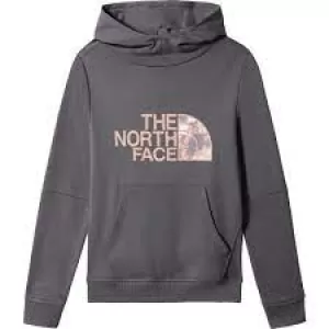 Image of The North Face Girl's Drew Peak Hoodie - Vanadis Grey - 7-8 Years