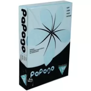 Image of Papago Pale Blue A4 Copier Paper, 80GSM (Pk-500)