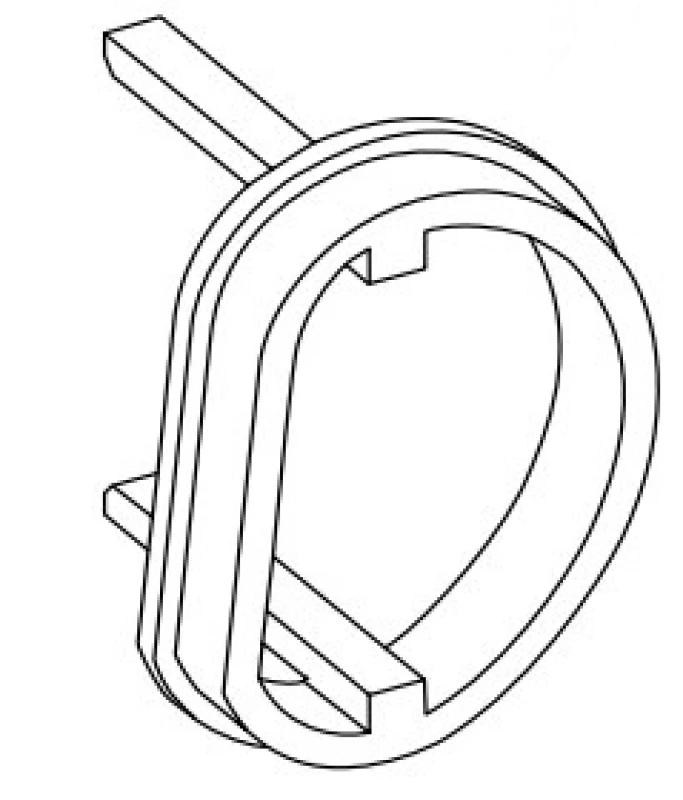 Image of Intermec 1-040329-00 printer/scanner spare part