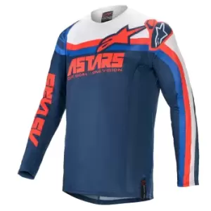 Image of Alpinestars Techstar Venom Dark Blue Bright Red White L