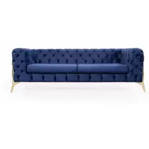 Image of Jaguar Blue V2 3 seater sofa set