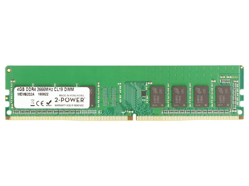 Image of 2-Power MEM9202A memory module 4GB 1 x 4GB DDR4 288-pin DIMM