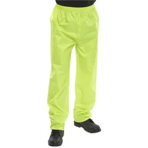 Image of Bdri Weatherproof Medium Work Trousers Saturn Yellow