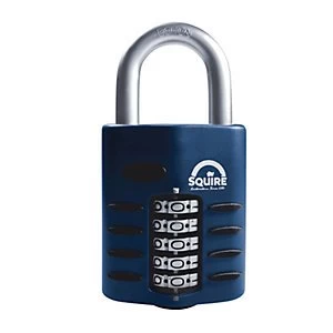 Image of Squire Heavy Duty Combination Padlock with Hardened Steel Shackle - 60mm