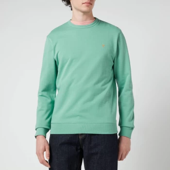 Image of Farah Mens Tim Sweatshirt - Jade Green - S