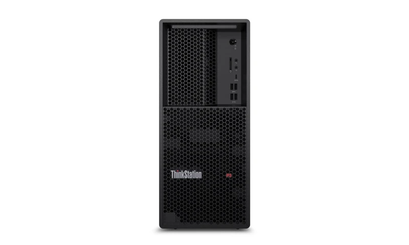 Image of Lenovo ThinkStation P3 Tower Gen 2 Intel Core Ultra 7 265 16GB DDR5-SDRAM 512GB SSD Windows 11 Pro Workstation Black 30HT0041UK