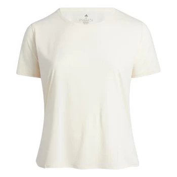 Image of adidas Go-To T-Shirt (Plus Size) Womens - Wonder White / White