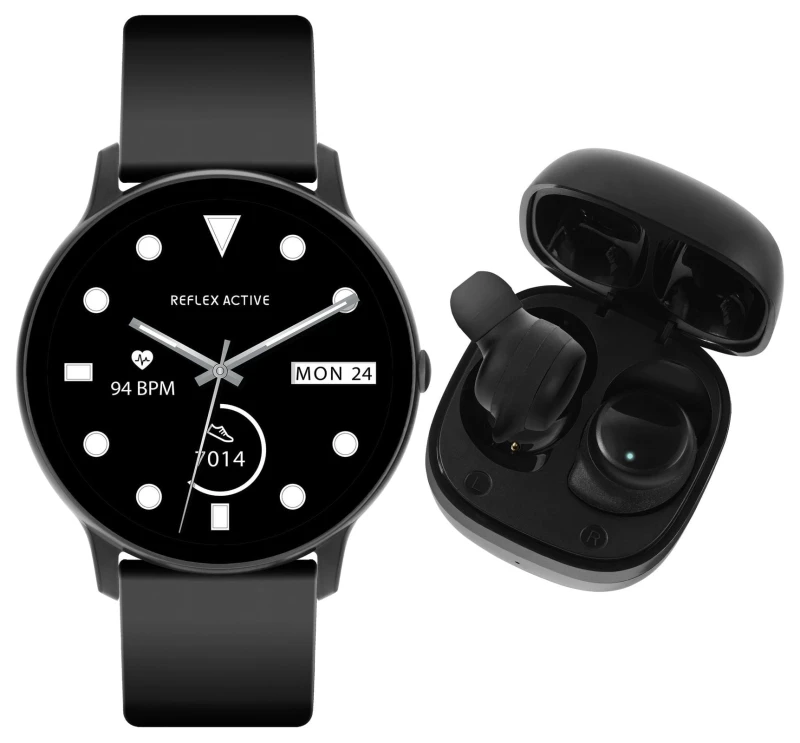 Image of Reflex Active RA36-2198-TWS Series 36 Smartwatch & Ear Buds Watch