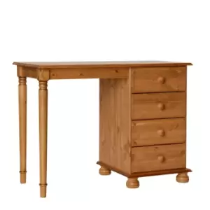 Image of Copenhagen Single Dressing Table In Pine