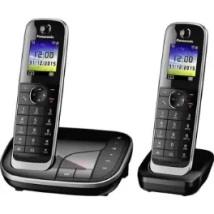 Image of Panasonic KX-TGJ322GB Cordless analogue Answerphone, Hands-free, Headset connection Black