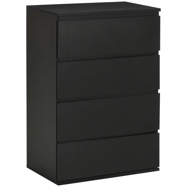 Image of Chest of Drawers Modern 4 Drawers Dresser for Bedroom