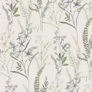 Image of Fresco Jasmin Fern Wallpaper