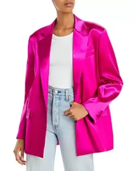 Image of Frame Strong Shoulder Blazer