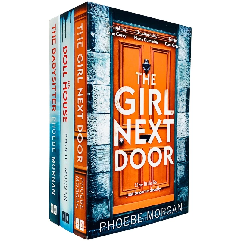 Image of Phoebe Morgan 3 Books Collection Set(The Girl Next Door, The Babysitter & The Doll House) Phoebe Morgan Books